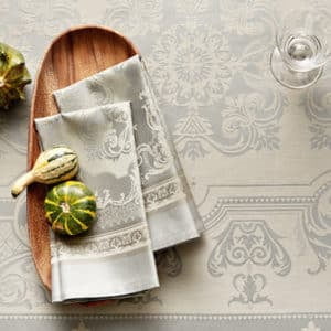 napkins and tablecloth